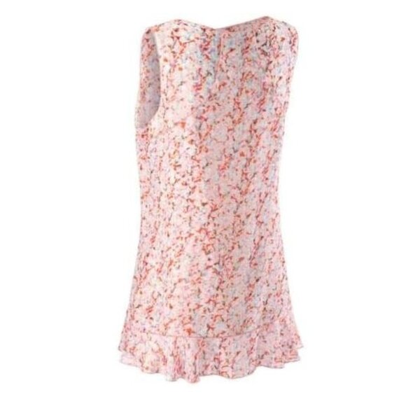 CAbi "Bella" Floral Print Sleeveless Chiffon Blouse - Picture 8 of 16